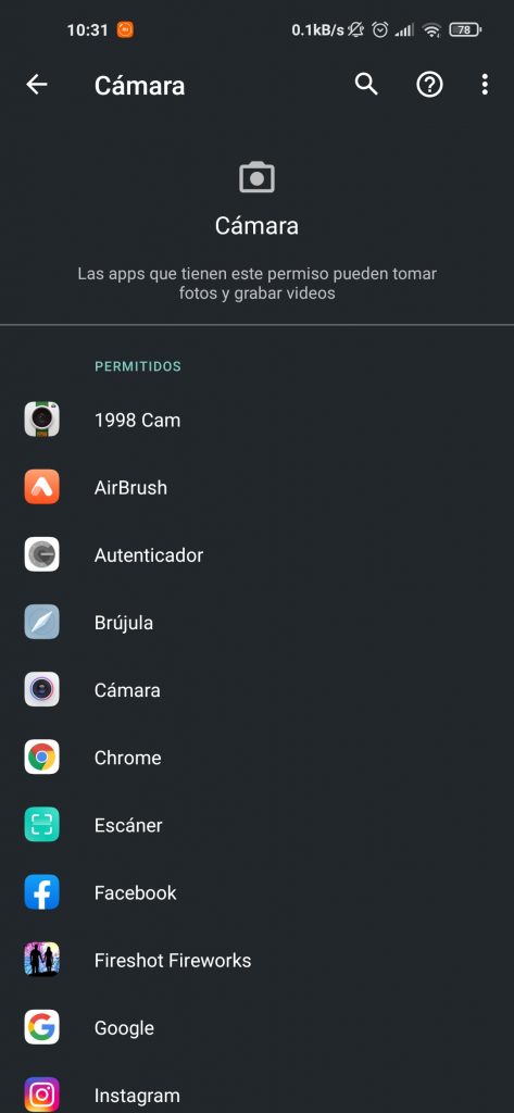 Así puedes rechazar los permisos