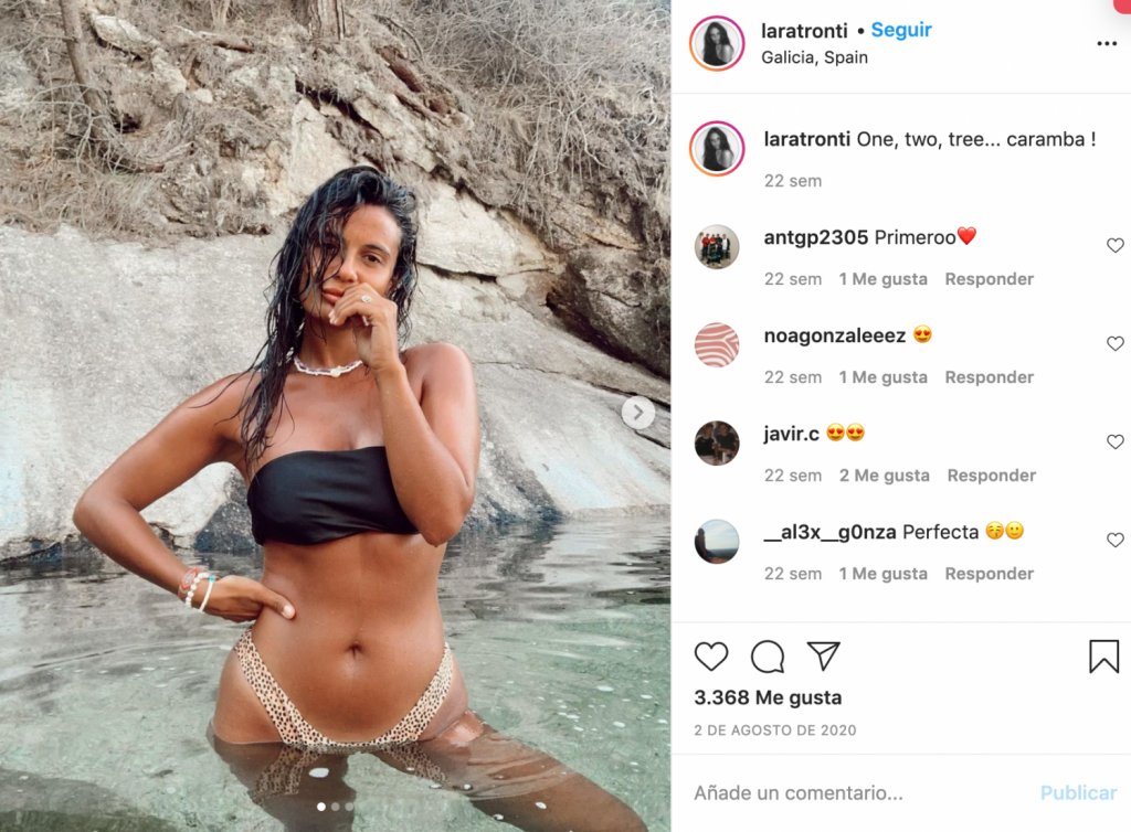 Seguro que aún de madre Lara sigue estando espectacular.