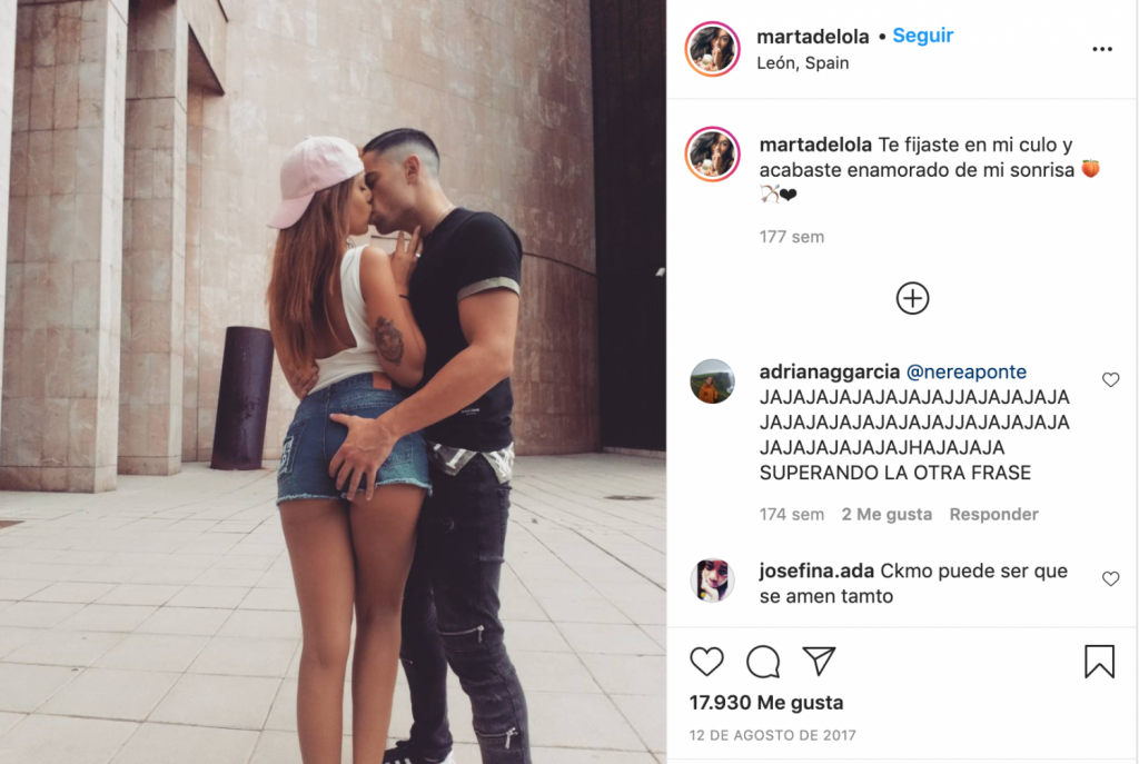 Pues eso: Diego se fijó en su culo lo primero.