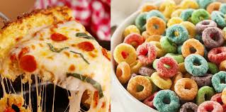 Cereales y pizza… alimentos que comen los niños (y tú) y son una bomba de azúcar