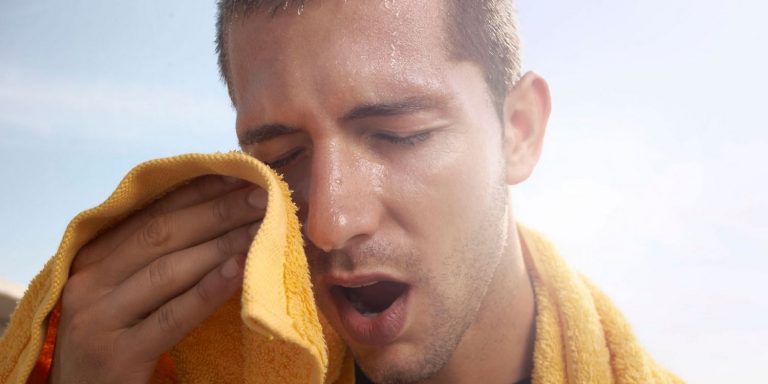 Cómo controlar el exceso de sudor