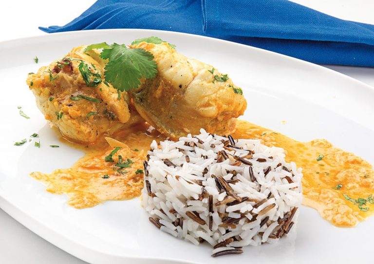 Cómo hacer paso a paso un rape en curry en la Thermomix