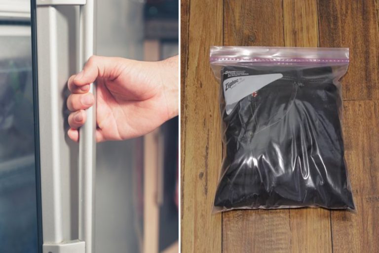 Cómo lavar la ropa en el congelador