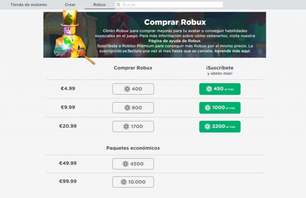 Conseguir Robux gratis