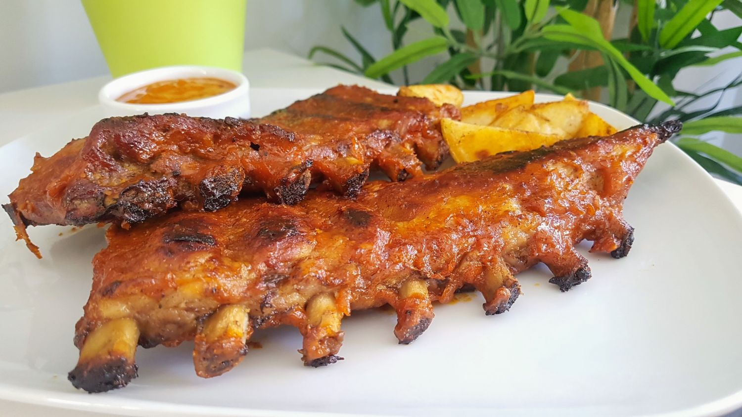 Costillas de cerdo al estilo Foster's Hollywood