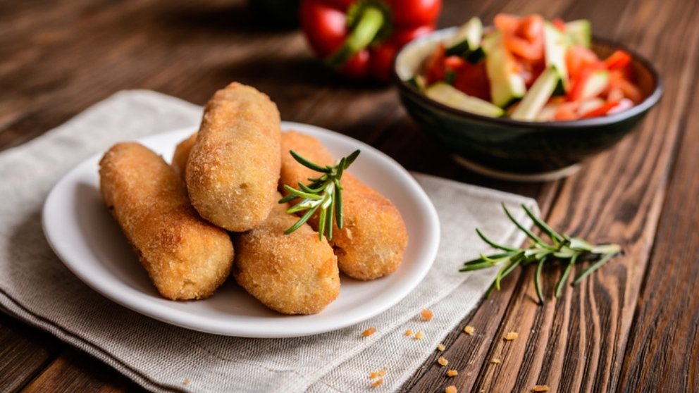 Croquetas: así puedes hacerlas en el horno en 20 minutos 2 Croquetas: así puedes hacerlas en el horno en 20 minutos