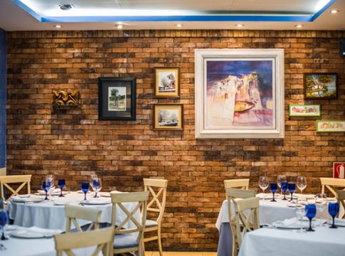 Detalle sala, La Cocina de María Luisa Madrid