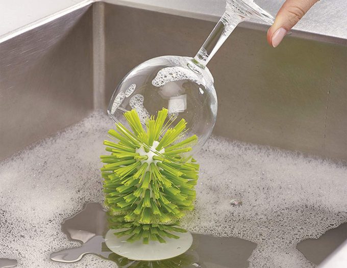 Eliminar las manchas de los vasos