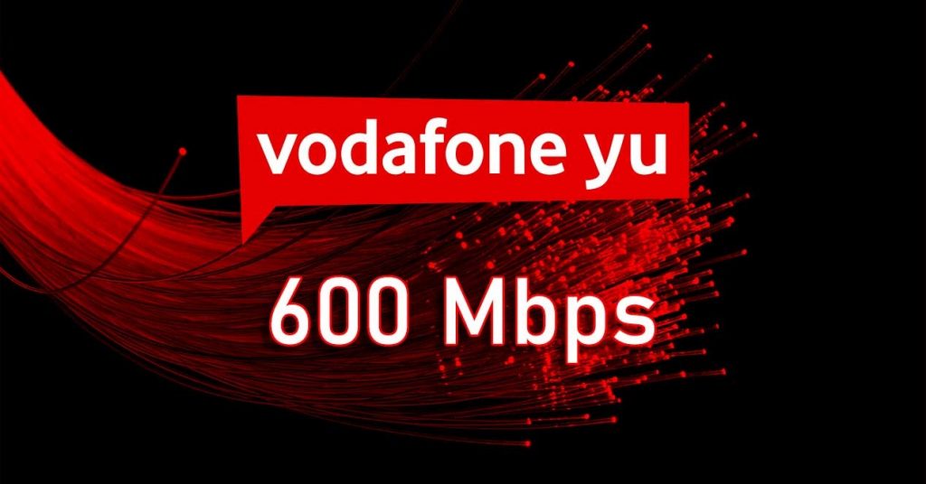 Fibra Óptica 600Mbps en Vodafone