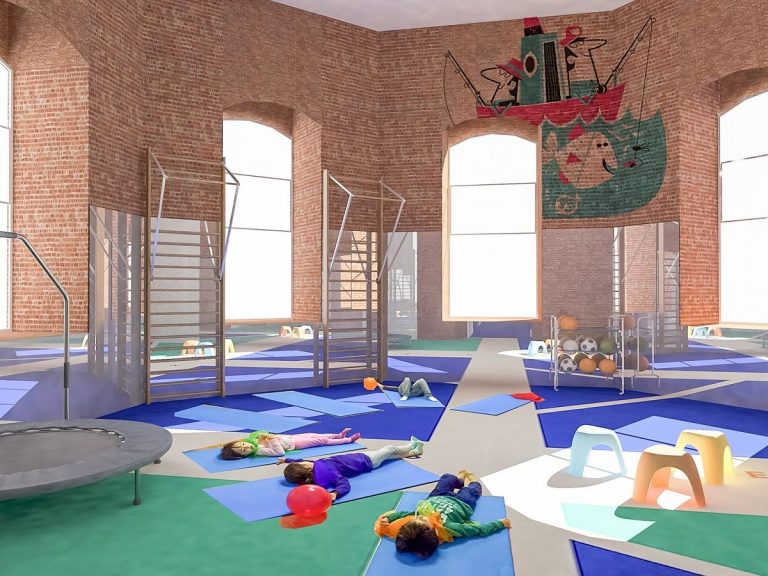 Diseñan el mejor lugar para la rehabilitación infantil