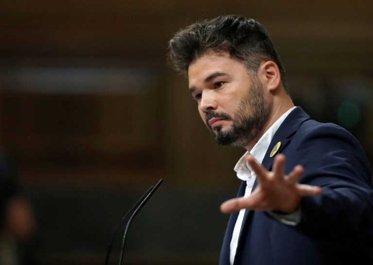 Rufián critica que se mantenga la fecha de las catalanas