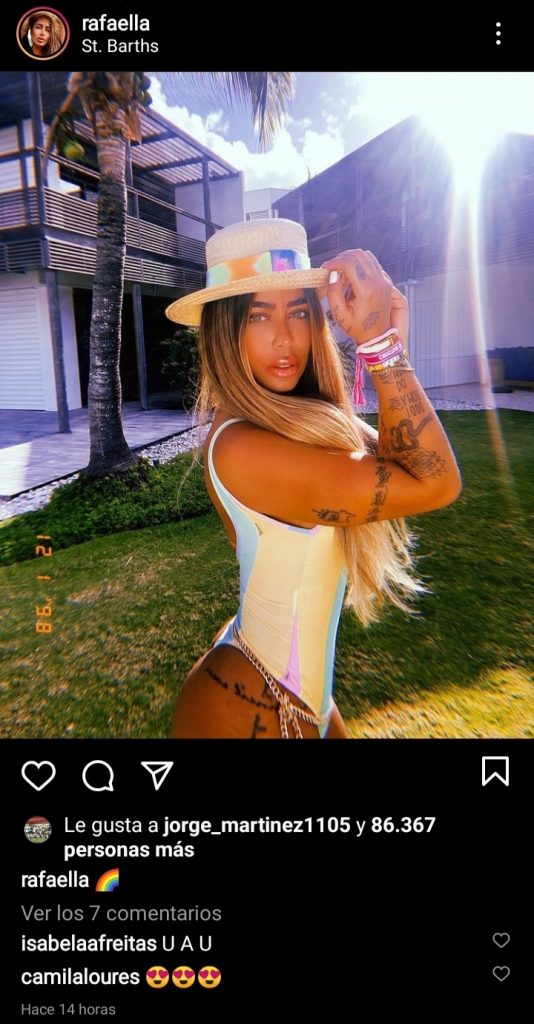 Rafaella Santos, la hermana de Neymar que sube la temperatura en redes 121 IMG 20210113 104913