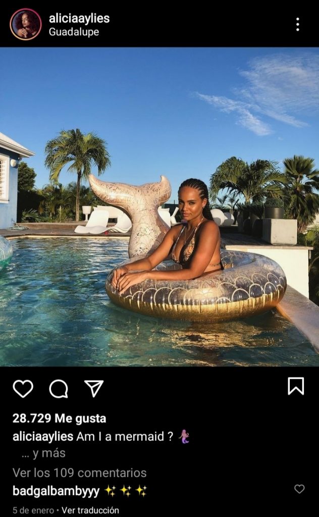 Alicia Aylies, la novia de Mbappé que luce espectacular en Instagram 138 Alicia Aylies / Mbappé