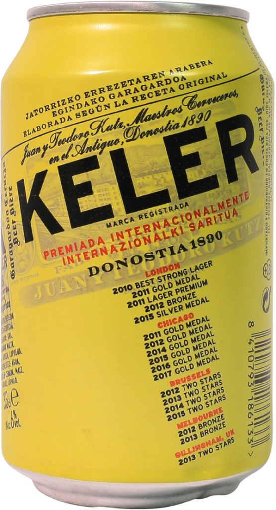 KELER LAGER cervezas OCU