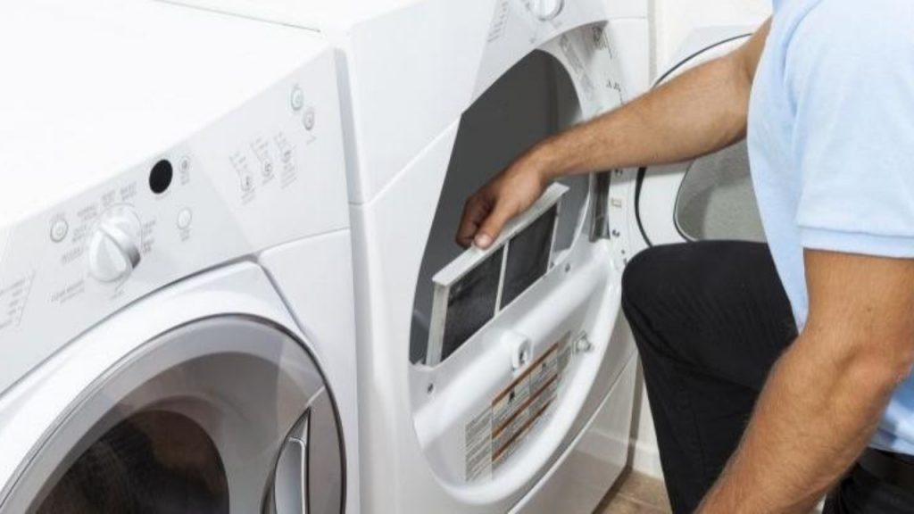 Lavar el filtro de la lavadora