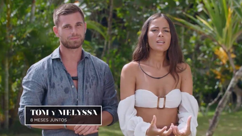 Parejas de La isla de las tentaciones que se han liado con otros famosos 109 Melyssa y Tom Brusse