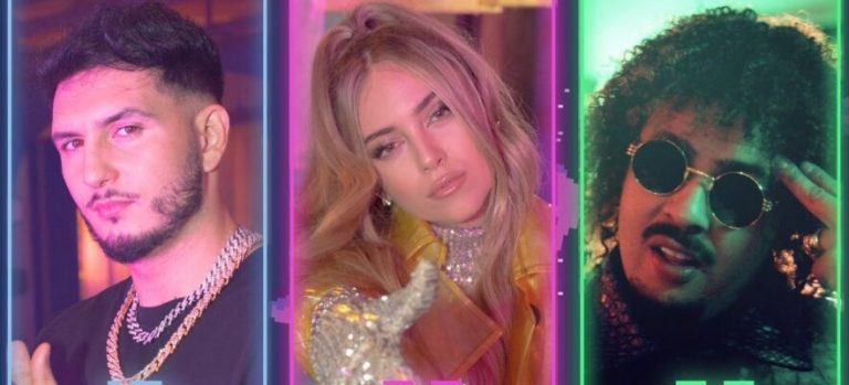Omar Montes con Ana Mena y Maffio en 'Solo', su colaboración juntos