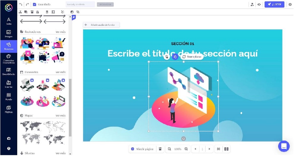 Personalización de las plantillas