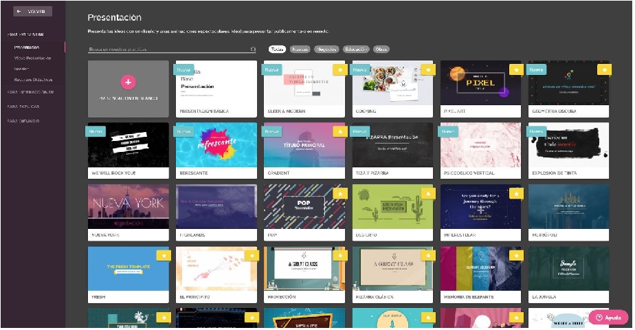 Plantillas Premium y plantillas gratuitas