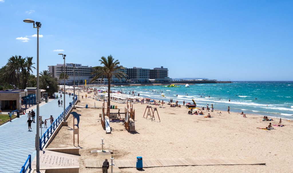 Playa de Postiguet, Alicante Playas invierno