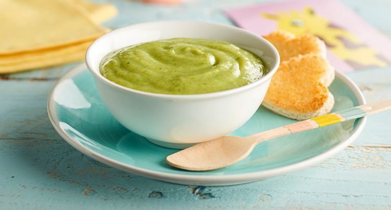 Puré de calabacín, un entrante suave para calentarte por dentro