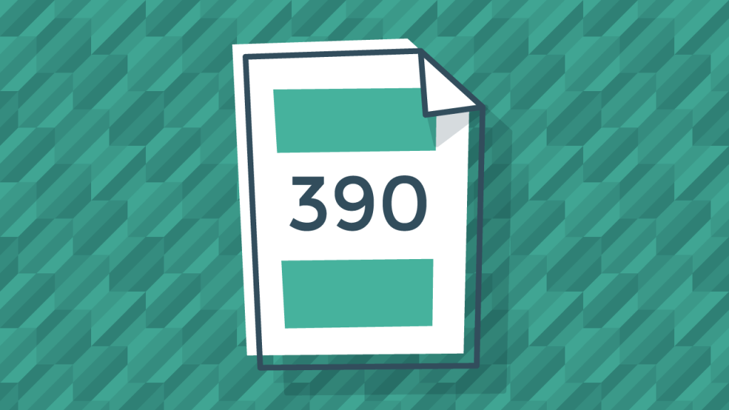 Qué es el modelo 390 2 ¿Cuál es el período de tiempo otorgado para presentar el modelo 390?