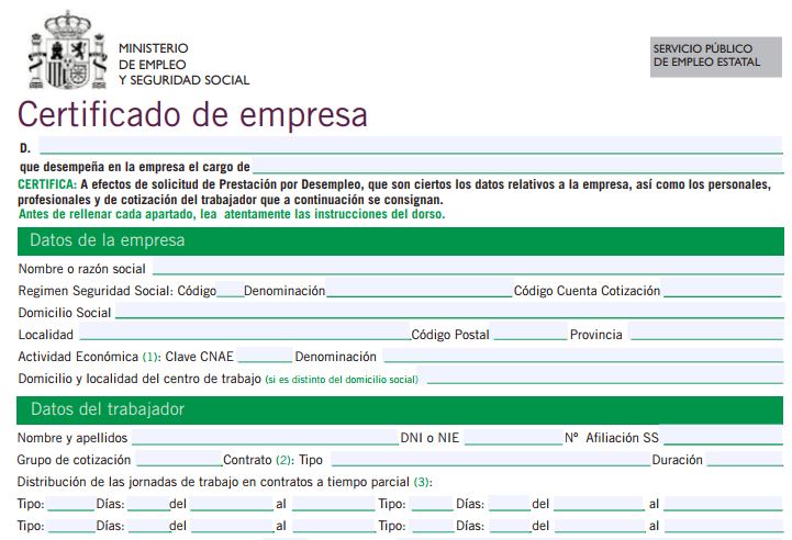 ¿Qué es un certificado SEPE?