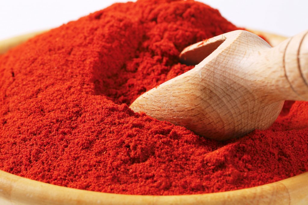 Propiedades de la paprika