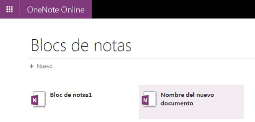 Creacion de notas y blocs