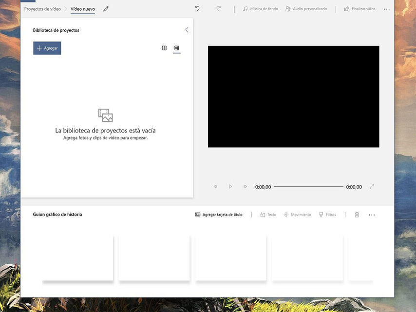 Recortar videos con Fotos