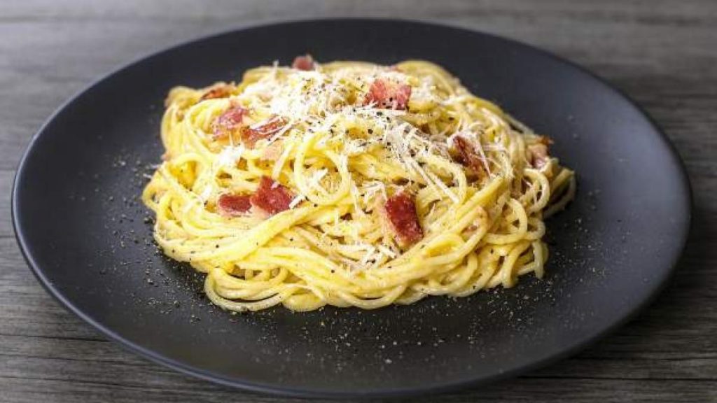 Salsa carbonara tradicional