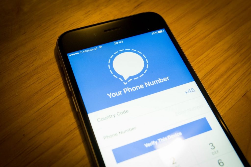 Signal como laternativa para WhatsApp