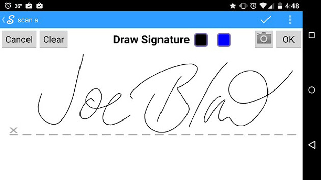 Cómo firmar un documento en el móvil Android 2 SingNow para firmar documento en Android