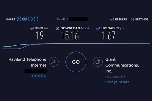 SpeedTest para medir la velocidad de conexión