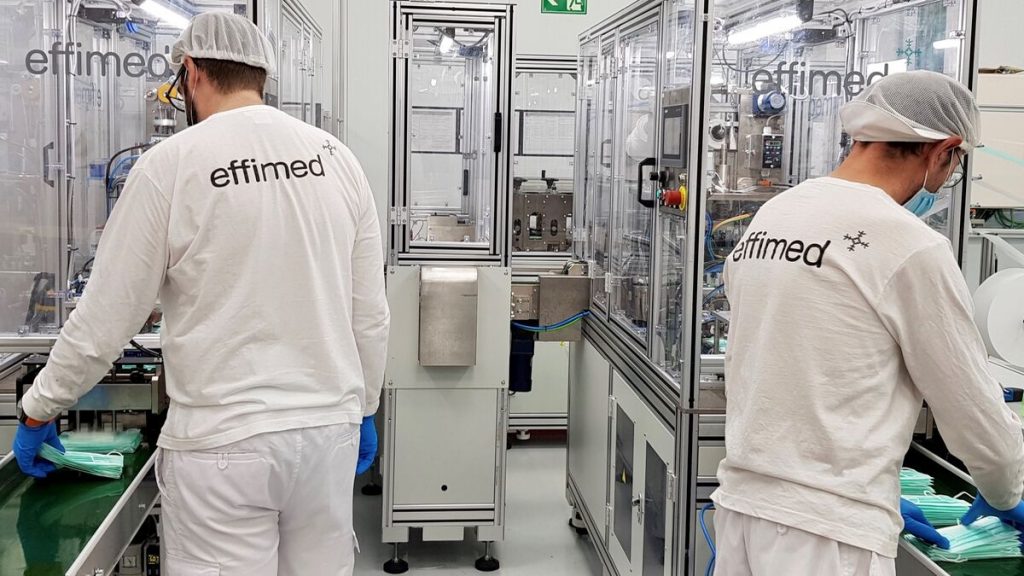 Así es la mascarilla andaluza con un 99,98% de eficacia contra la Covid 23 Así es la mascarilla andaluza con un 99,98% de eficacia contra la Covid