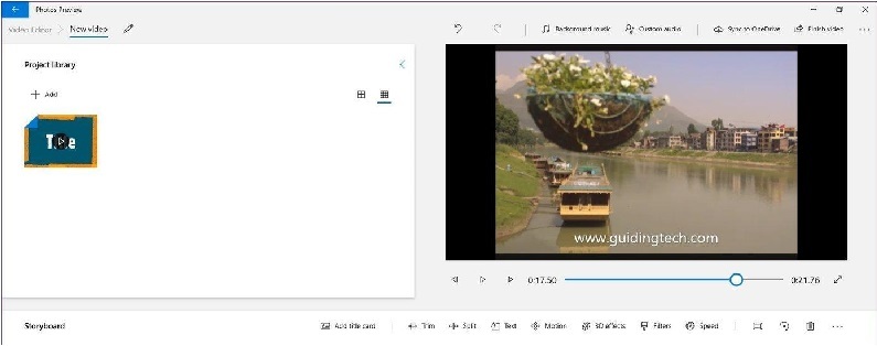 Unir vídeos con Fotos
