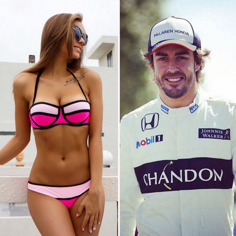 Viki Odintcova, la ex de Fernando Alonso que enseña 'todo' en las redes