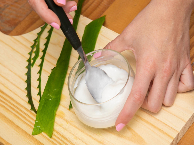 Cómo hacer una crema hidratante casera y sin parabenos para tu pelo 2 crema hidratante de aloe vera