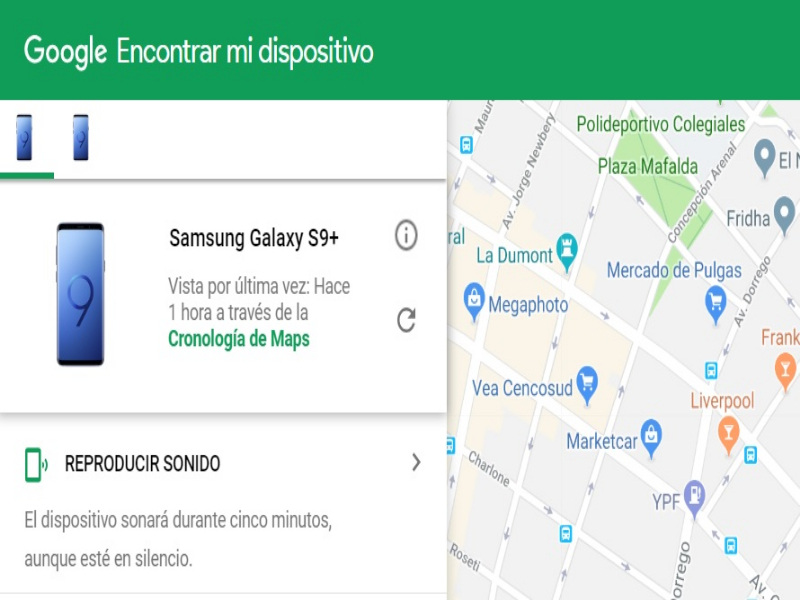 Cómo encontrar tu móvil si lo tienes en silencio 2 android