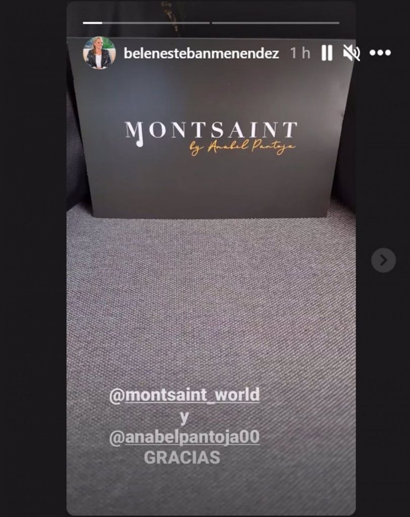 Mensaje de Belén Esteban a Anabel Pantoja antes del programa.