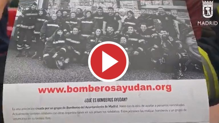 Bomberos de Madrid participan en el calendario solidario de 
