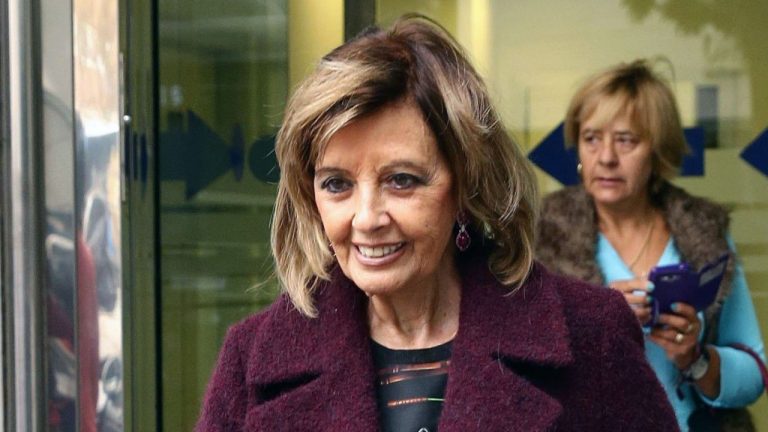 María Teresa Campos reaparece sonriente tras su polémica con Isabel Gemio