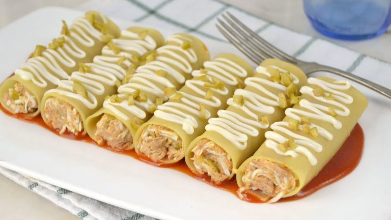 Cómo hacer unos canelones rellenos de atún