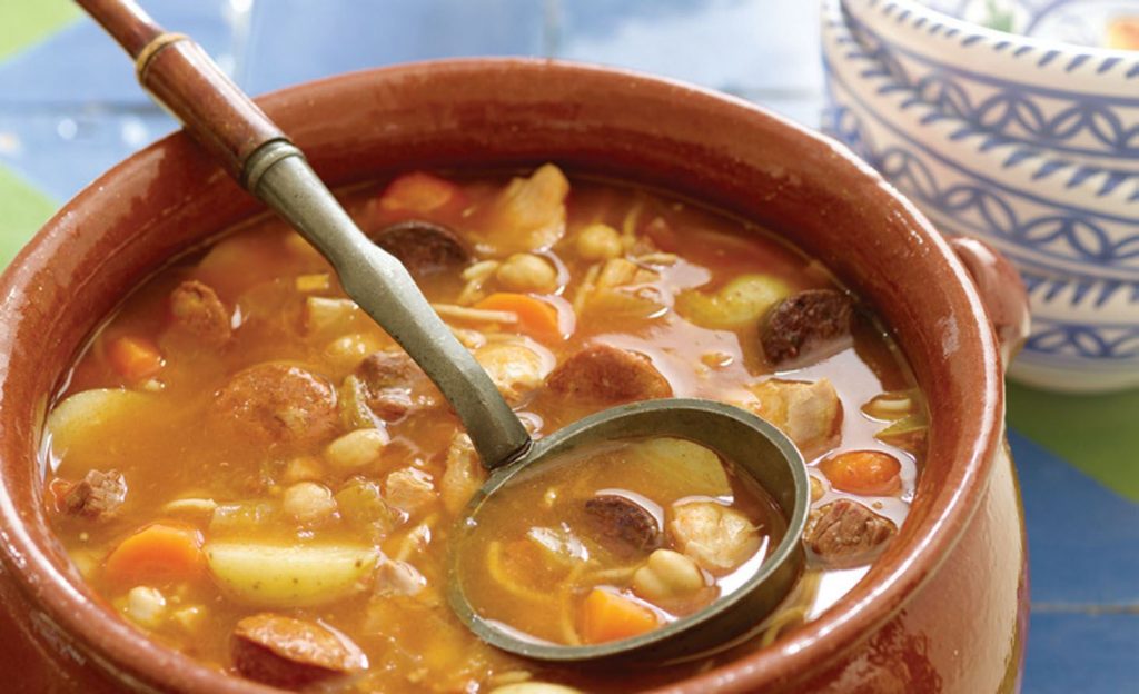 En invierno apetece un buen plato de comida caliente.