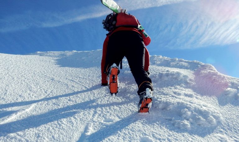 Este es el truco para caminar por el hielo sin caerte