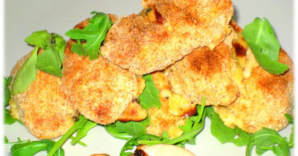 Ricas croquetas de mejillones al horno