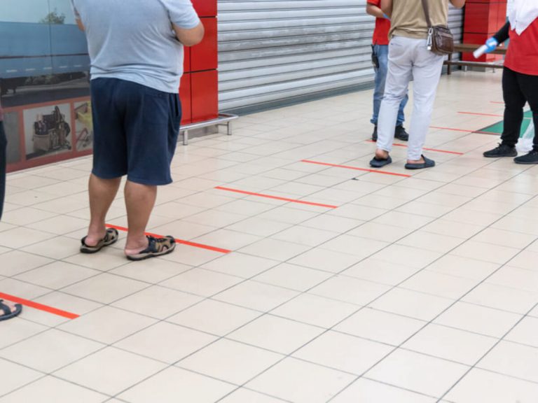 Un estudio demuestra la dificultad de garantizar el distanciamiento social