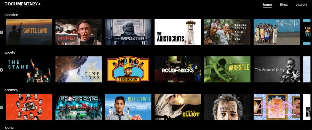 Así es Documentary+, la plataforma para ver documentales gratis
