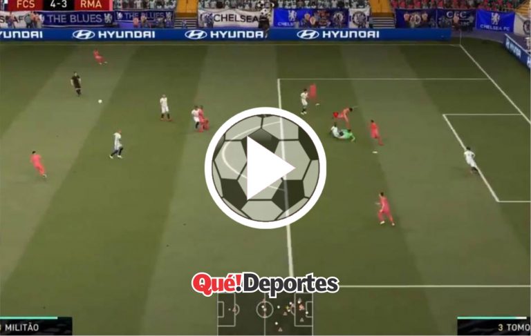 Probablemente el mejor gol que se haya visto con el FIFA 21