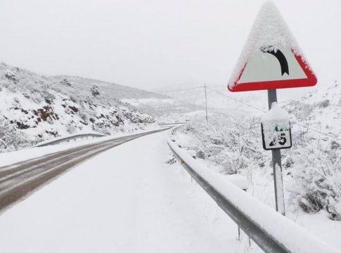 Temporal.- 'Filomena' afecta a 4.123 kilómetros de la Red de Carreteras de C-LM